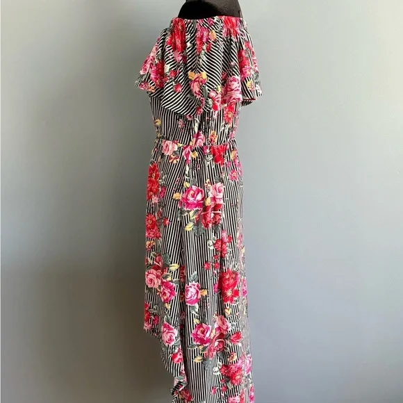 Hot Kiss Pink Ruffled Smocked Sundress - Picture 2 of 9